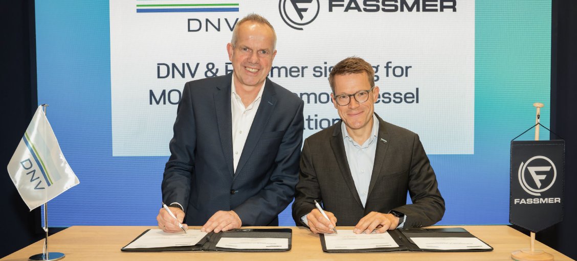 DNV at SMM: DNV and Fassmer to cooperate on autonomous naval vessels