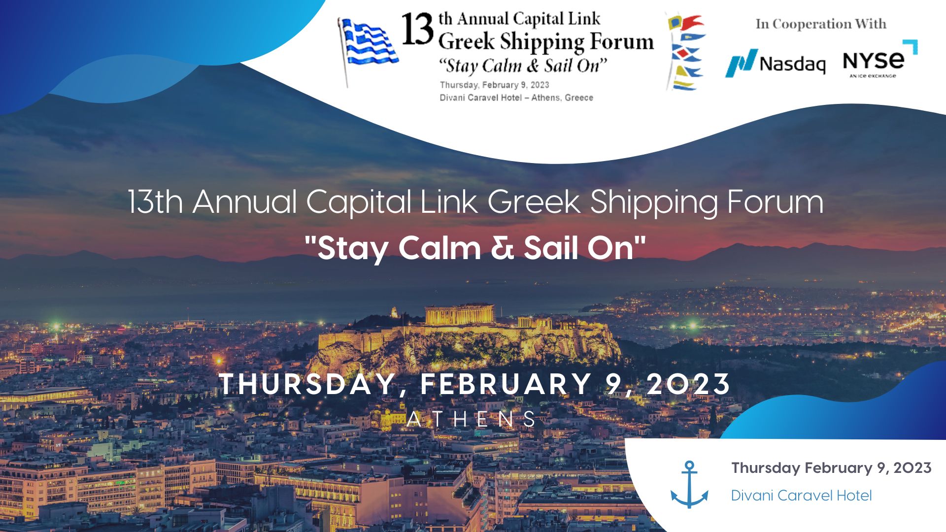13th Annual Capital Link Shipping Forum