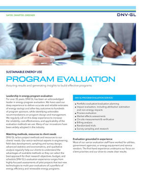 Program evaluation
