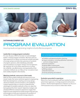 Program evaluation