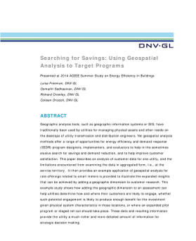 Searching for savings