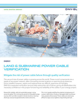 Power Cable Verification 