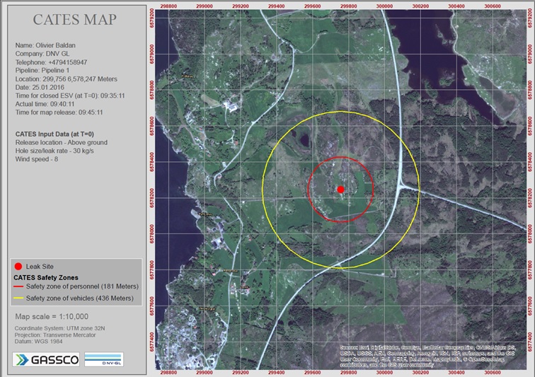 CATES PDF Output from GIS Interface