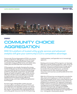 Community Choice Aggregation