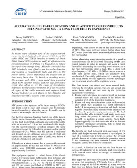 Smart Cable Guard acurate online fault location