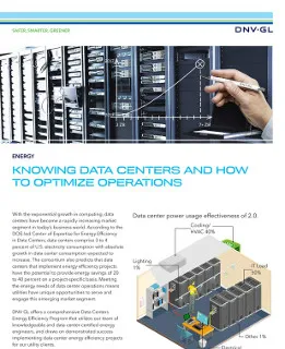 Optimization of data centers operations