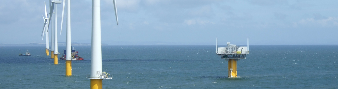 China's first HVDC offshore wind substation