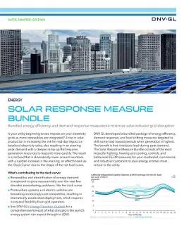 Solar response measure bundle
