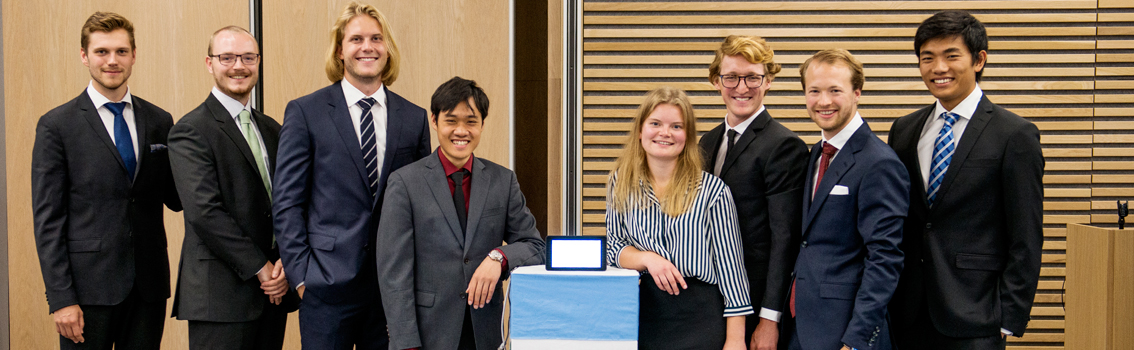 The 2018 Summer Project students present their cybersecurity concept 'SCAI'