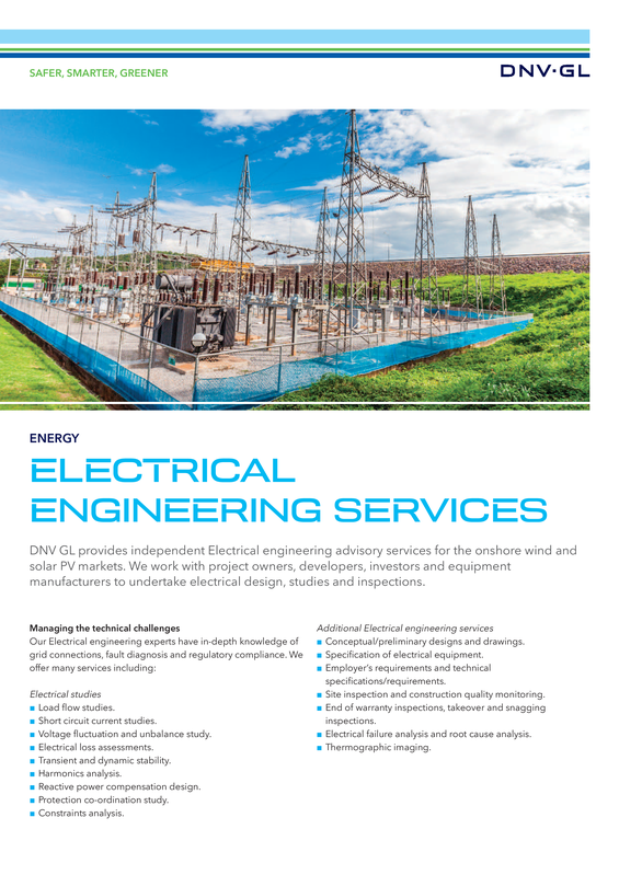 Electrical engineering services