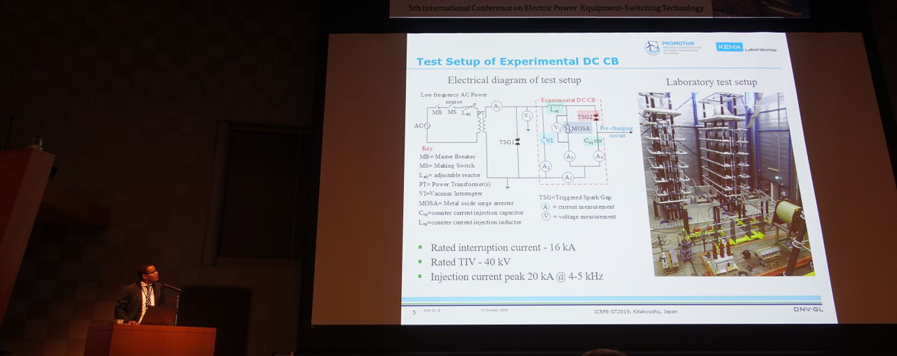 Nadew Belda presenting at ICEPE-ST 2019