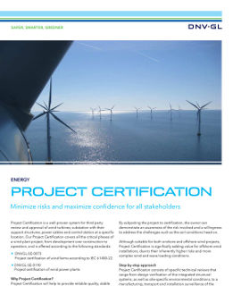 Project Certification