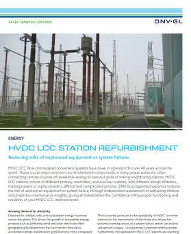 HVDC LCC station refurbishment