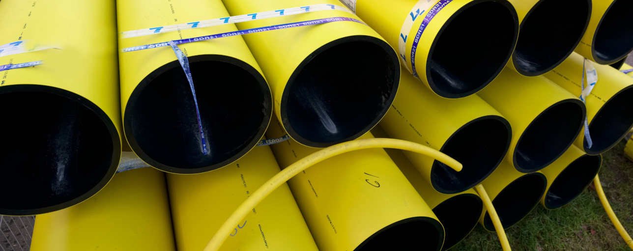 Non-metallic composite pipes