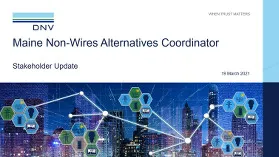 Non-wires alternatives coordinator webinar