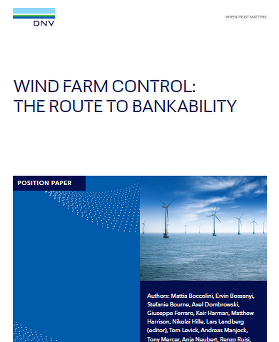 Wind farm control bankability
