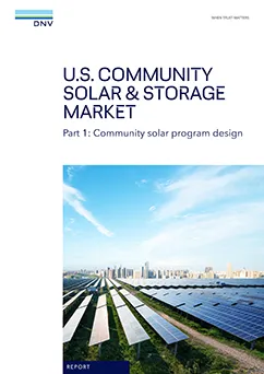 Community solar and storage market: Program design
