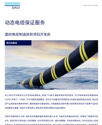 动态电缆保证服务