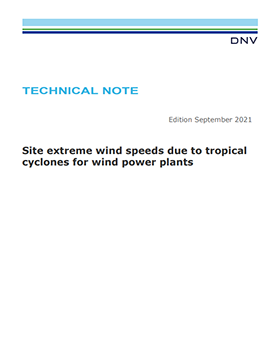 Technical Note tropical cyclones