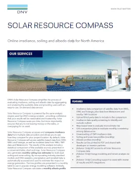 Solar Resource Compass flyer