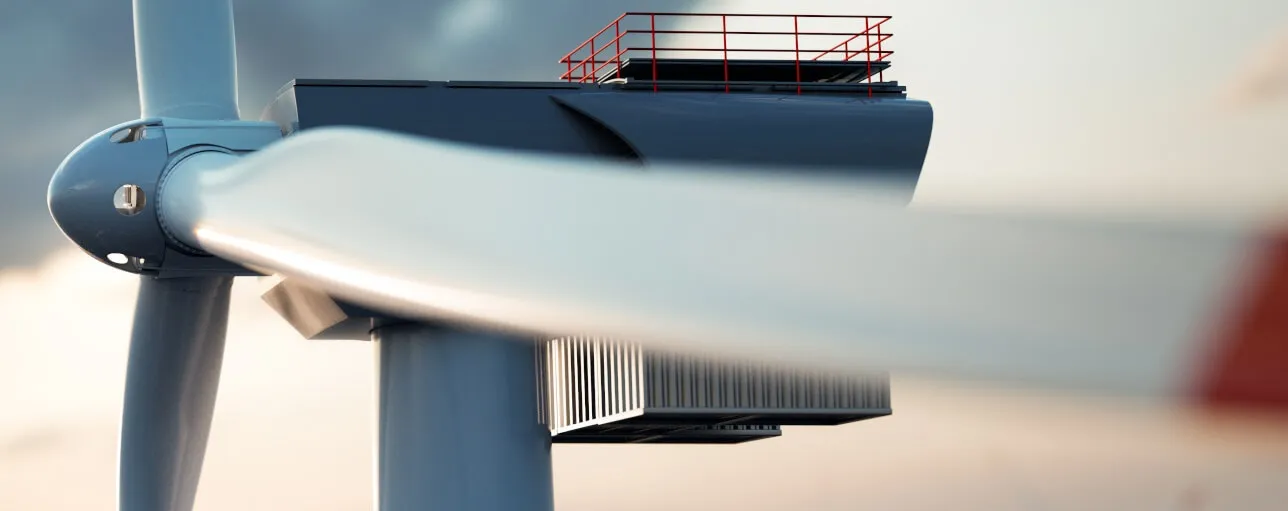 Polyurethane resin wind turbine rotor blades