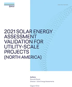 2021 Solar energy assessment validation