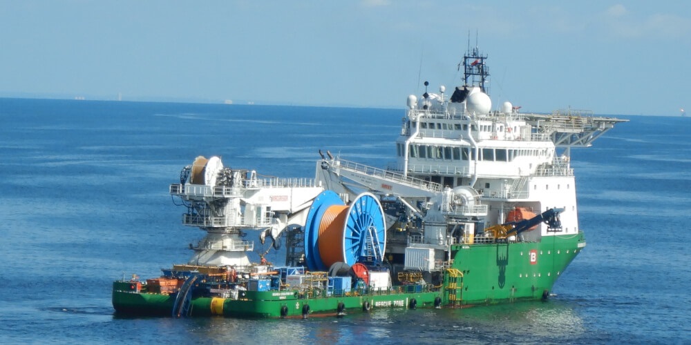 Offshore pipelines carbon footprint