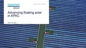 Advancing floating solar in APAC webinar