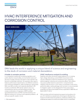 HVAC interference mitigation and corrosion control