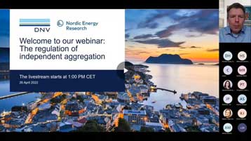 Launch of the independent aggregation regulatory framework study