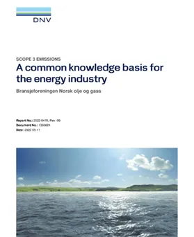 A common knowledge basis for the energy industry - report front cover