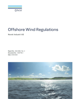 Offshore wind regulations