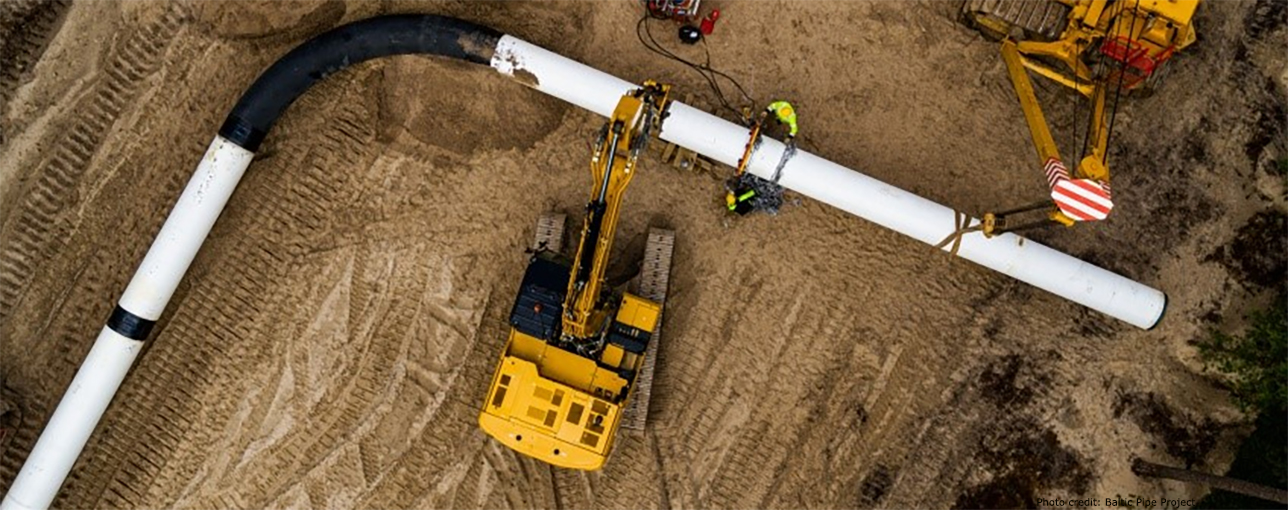 The Baltic Pipe Project: connecting the offshore pipeline with onshore pipelines