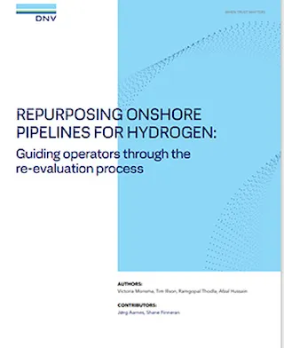 Repurposing onshore pipelines for hydrogen: Guiding operators through the re-evaluation process