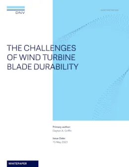 The challenges of wind turbine blade durability