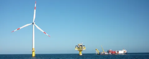 Floating substation