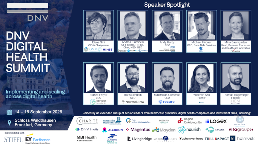 DNV Digital Health Summit 2026 - Spotlight Speakers