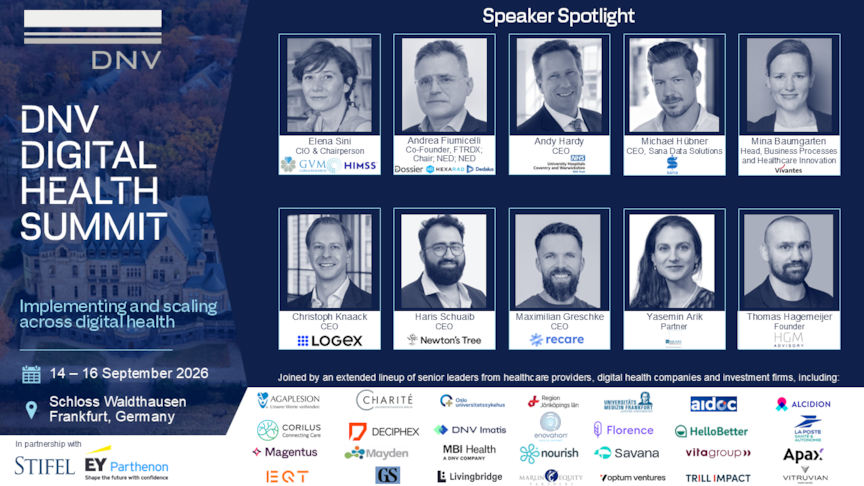 DNV Digital Health Summit 2026 - Spotlight Speakers
