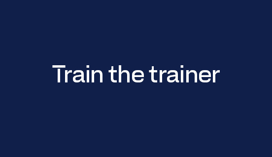 Train the trainer
