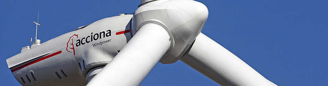 Acciona wind turbine
