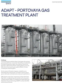 ADAPT - Portovaya gas treatment plant