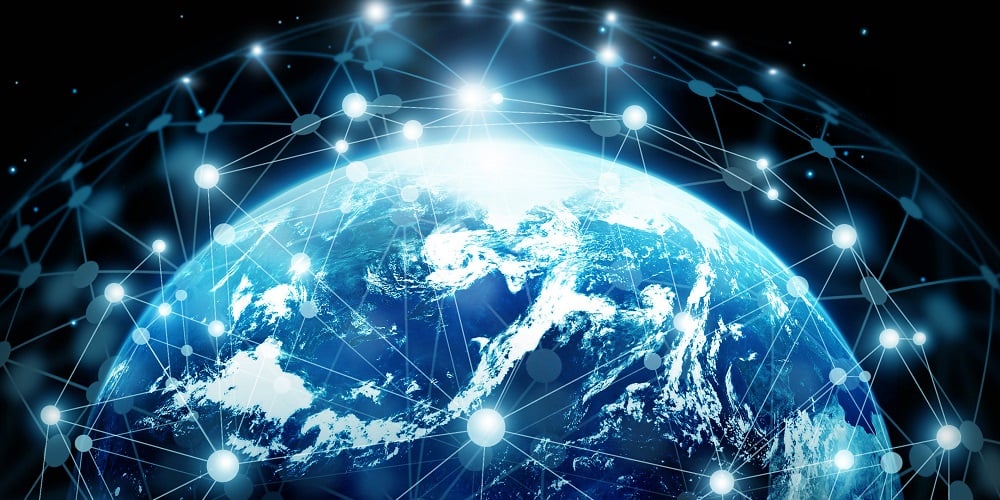 Network connection and global data exchange