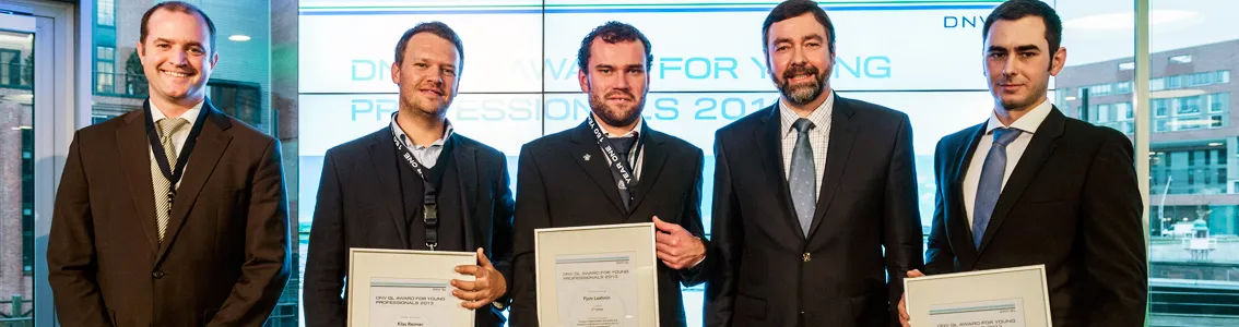 DNV GL Award for Young Professionals Driving efficiency in shipping