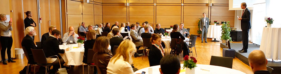 Bjørn Kj. Haugland on stage at GOP Høvik June 2015 