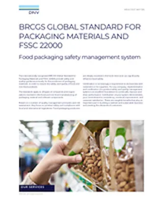 BRCGS Global Standard for Packaging Materials and FSSC 22000