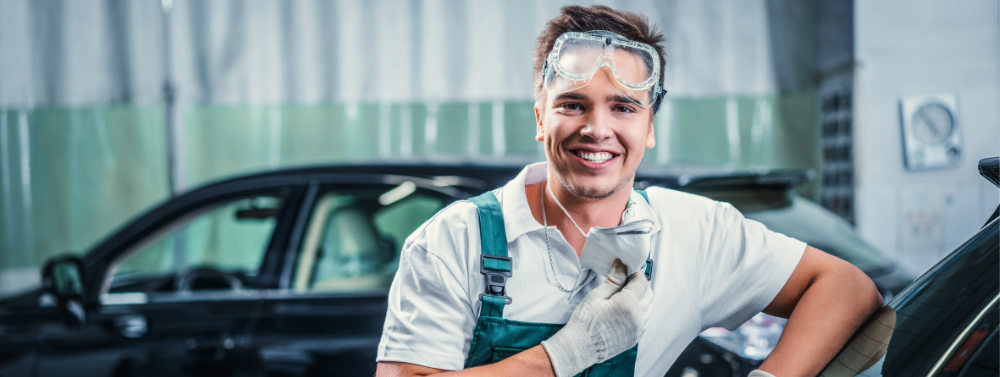 Automotive manufacturing worker