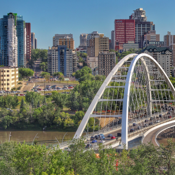 City of Edmonton in Canada