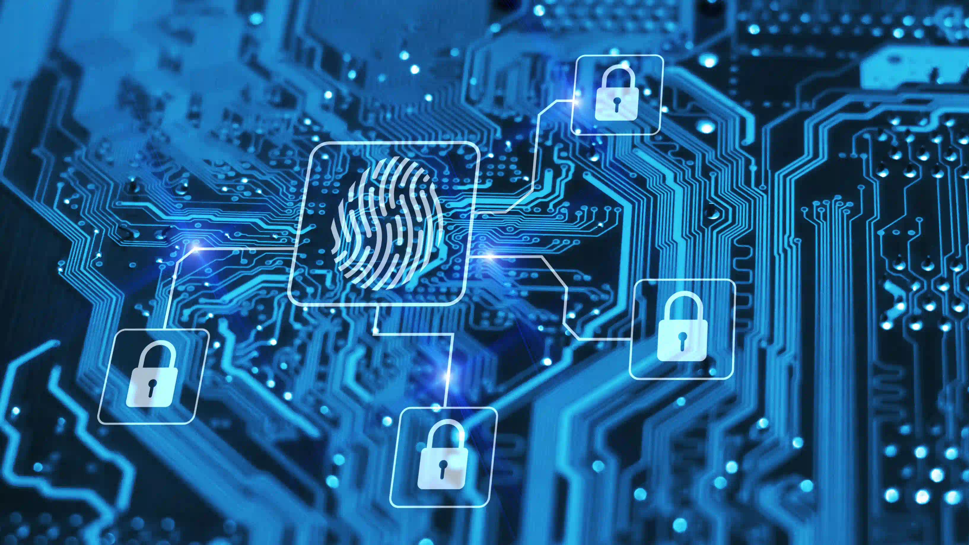 Fingerprint login authorization for cybersecurity reasons