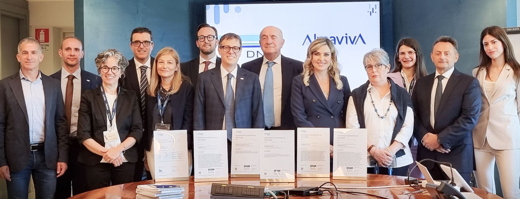 ALMAVIVA ESG recognition celebration