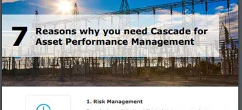 7 reasons why you need Cascade for asset performance management